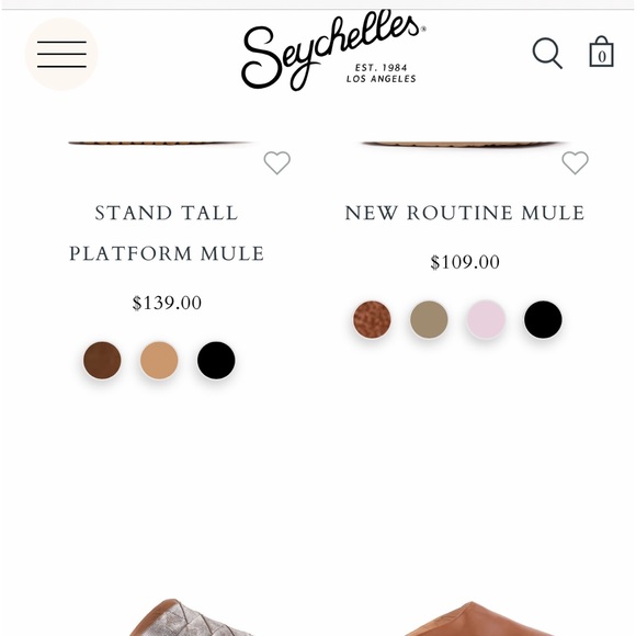 NWOT SEYCHELLES LEATHER WHITE MULES . Flat shoes slip on crocodile look - Picture 11 of 12